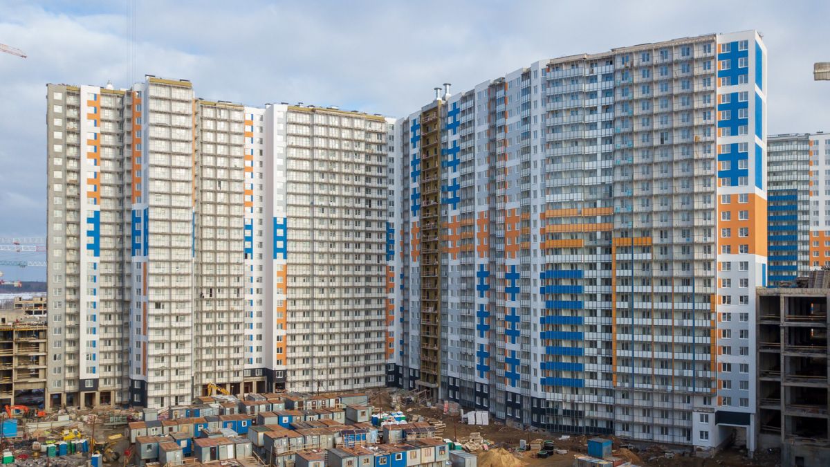 Ход строительства ЖК Полис на комендантском: I квартал 2019