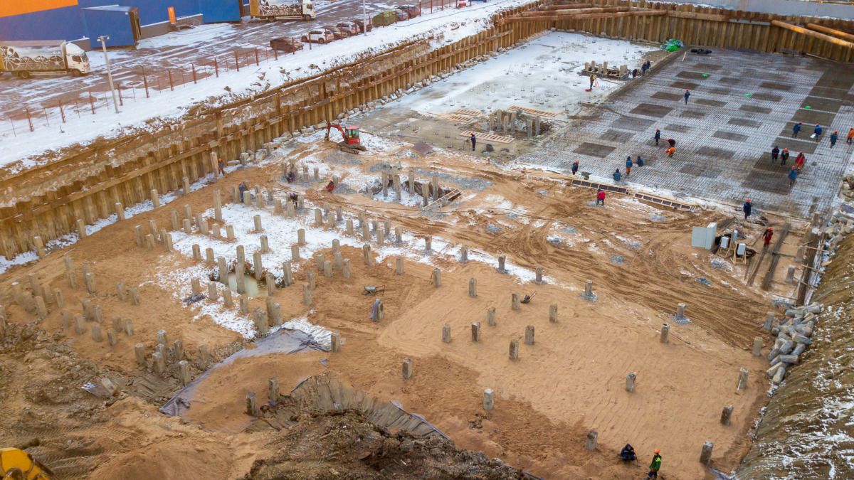 Ход строительства ЖК Полис на московской: I квартал 2019