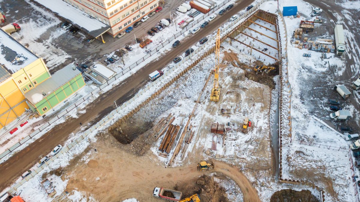 Ход строительства ЖК Полис на московской: I квартал 2019