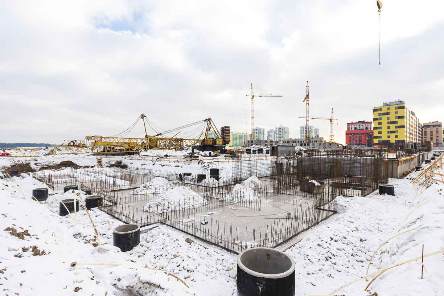 Ход строительства ЖК Янила Драйв: I квартал 2019