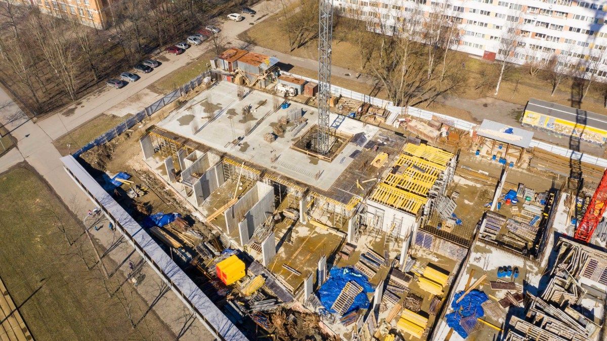 Ход строительства ЖК Аист: II квартал 2019