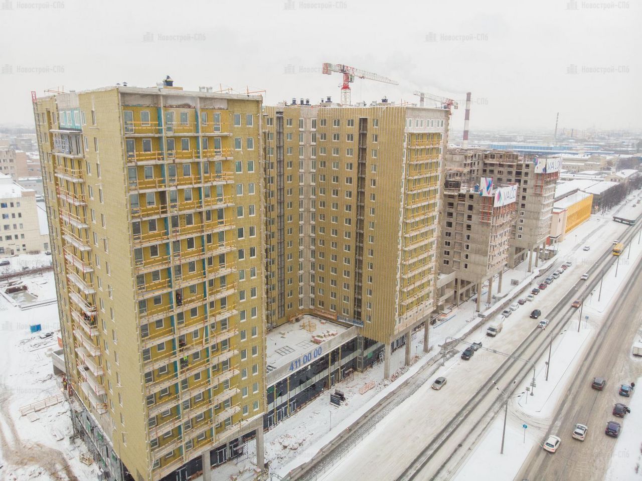 Ход строительства ЖК Вало (Valo): I квартал 2019