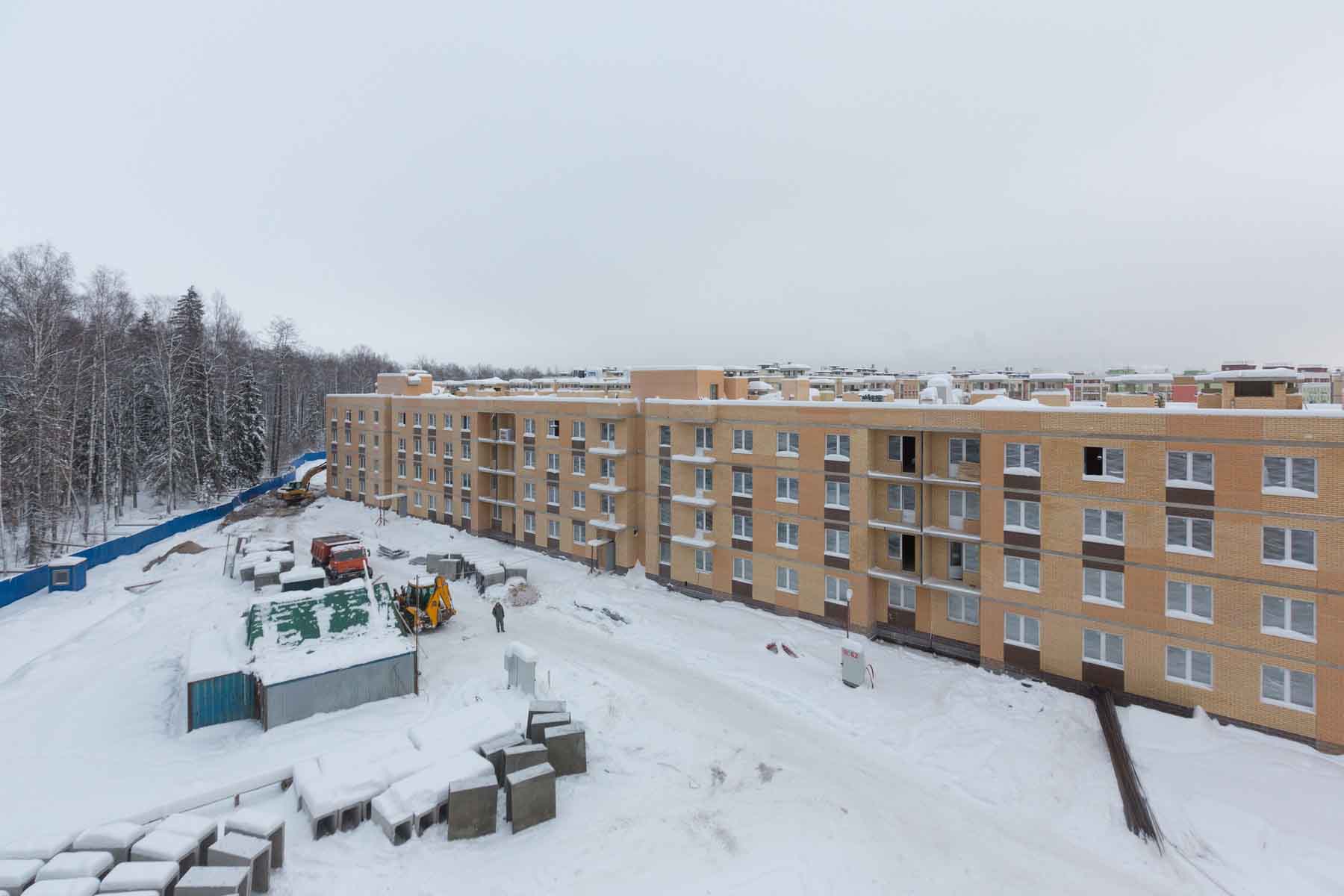 Ход строительства ЖК Юнтолово: I квартал 2019