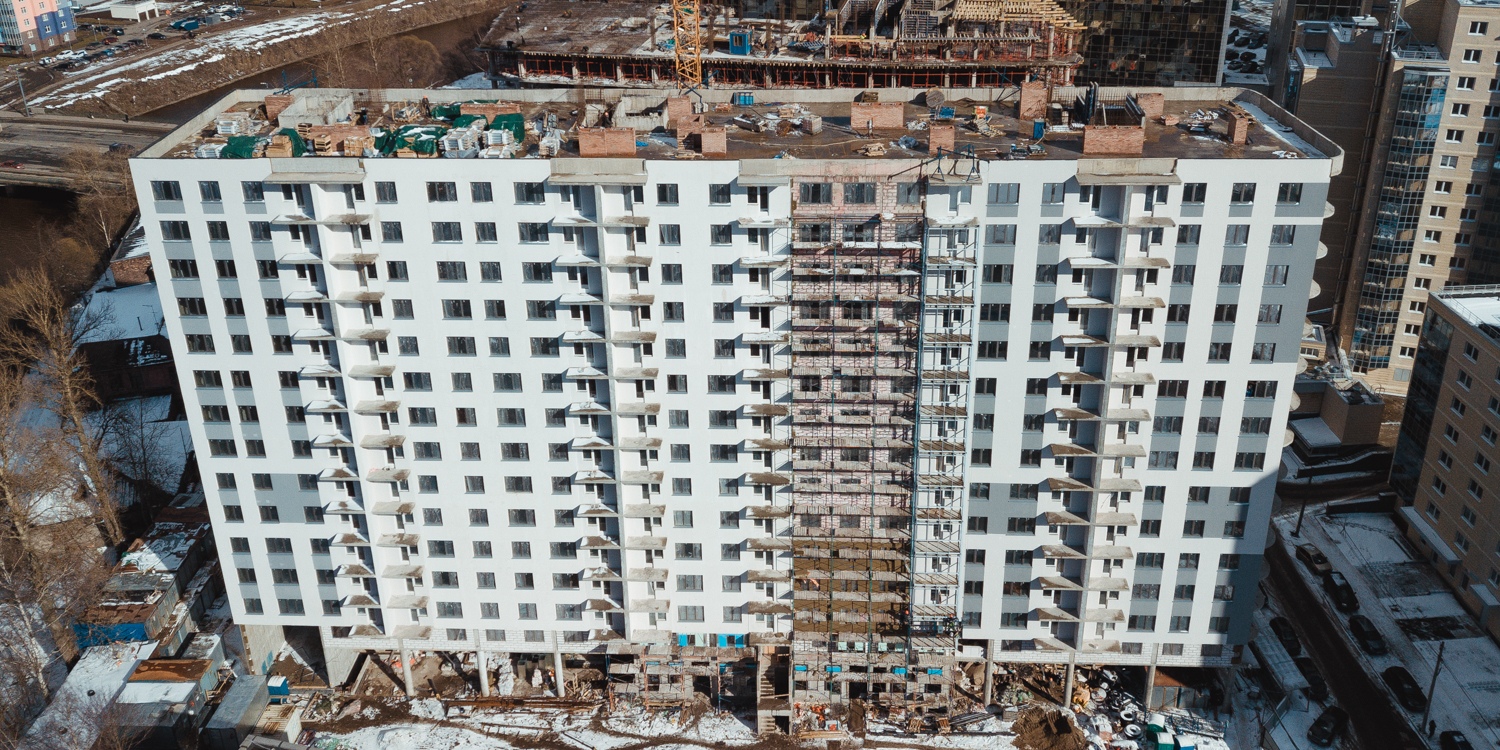 Ход строительства ЖК Золотая долина: Март 2019