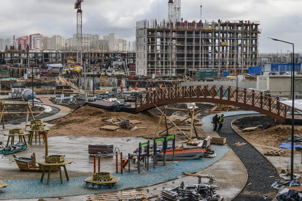 Ход строительства ЖК Светлый мир жизнь: Март 2019