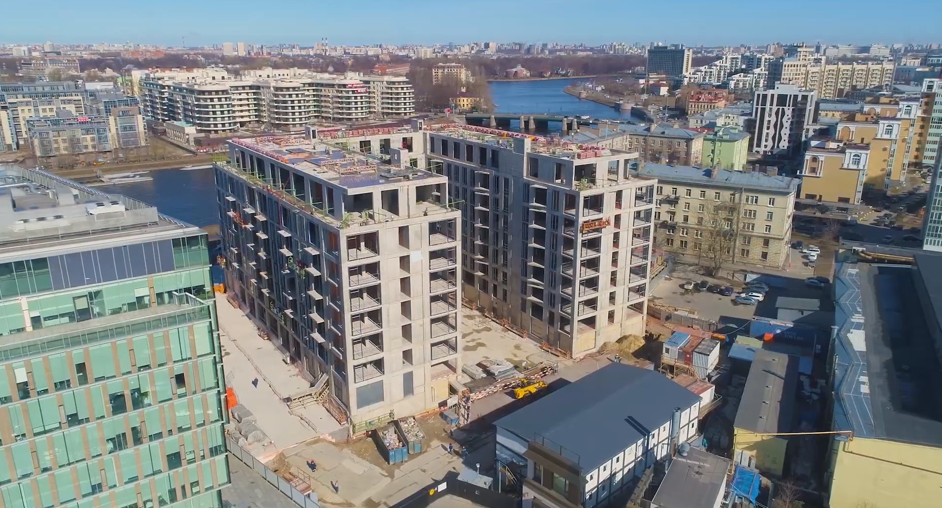 Ход строительства ЖК One Trinity Place (Уан Тринити Плейс): Апрель 2019