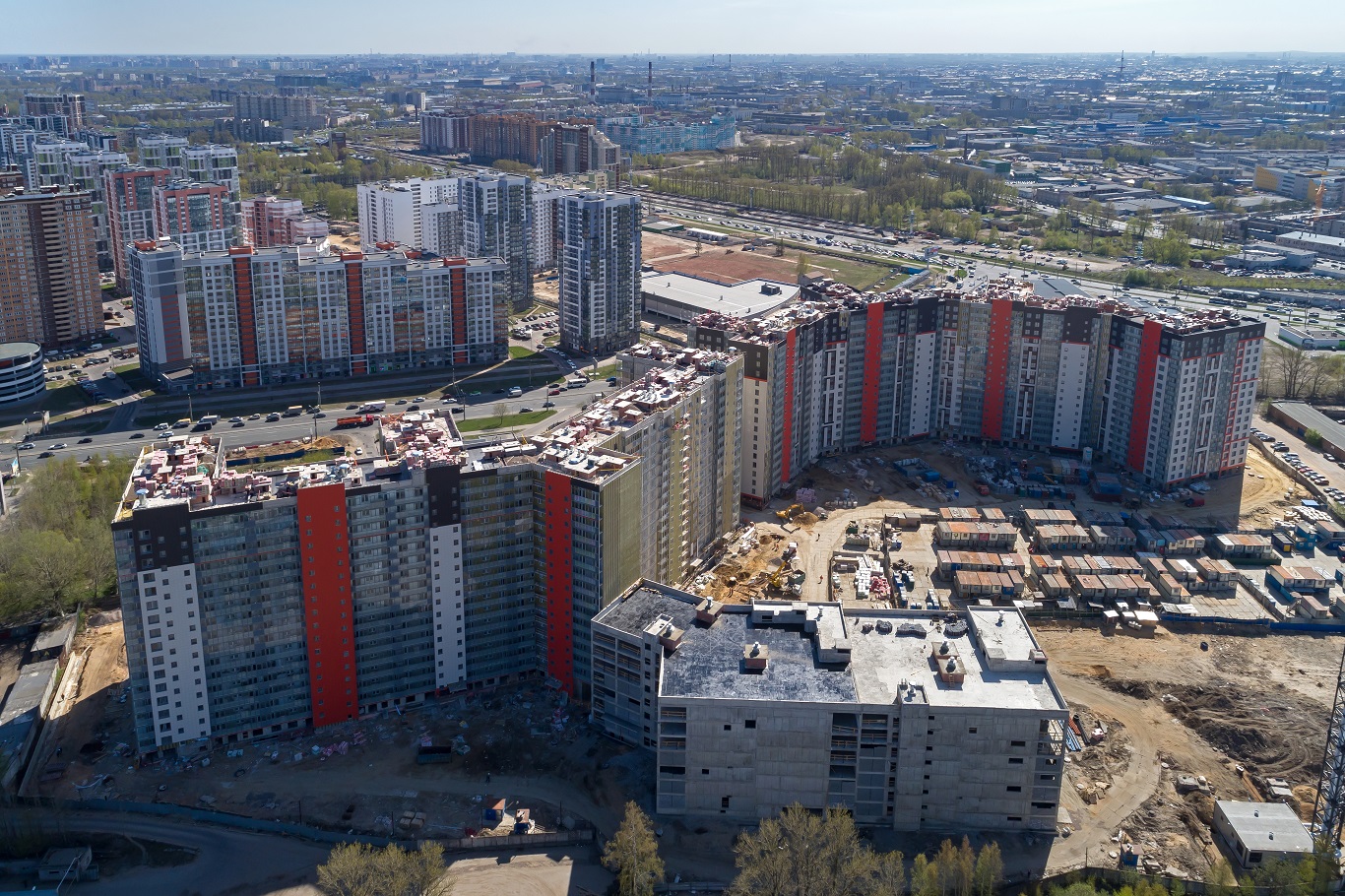 Ход строительства ЖК Дом на Блюхера: Май 2019