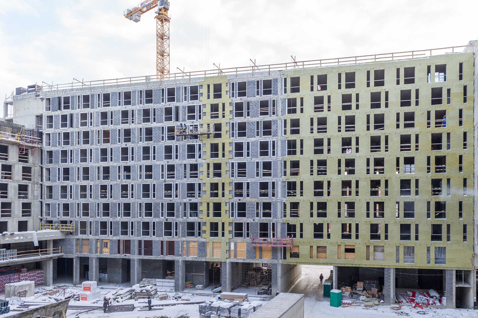Ход строительства ЖК Жилой дом Ye's Residence (Йес Резиденс): Март 2019