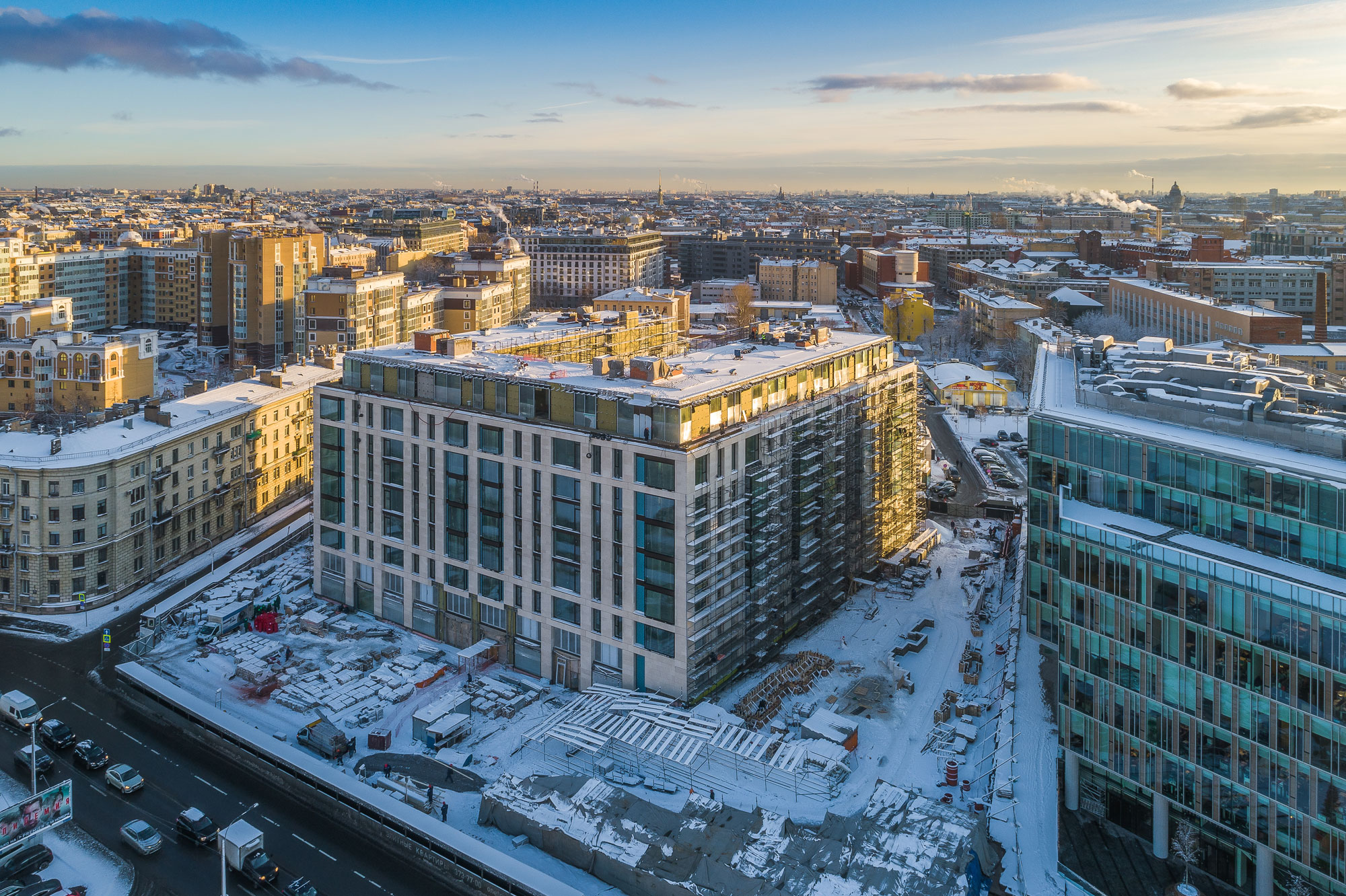 Ход строительства ЖК One Trinity Place (Уан Тринити Плейс): Декабрь 2019