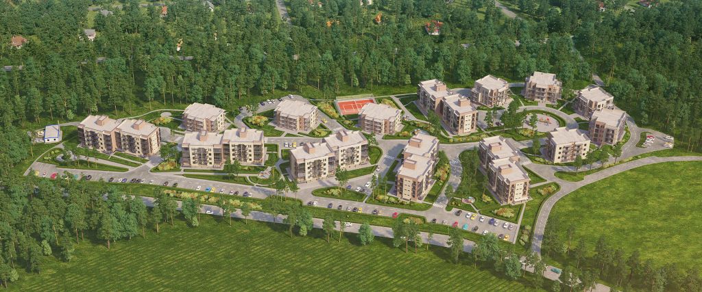 Студия, 28 м² — ЖК ЖК Горки Парк