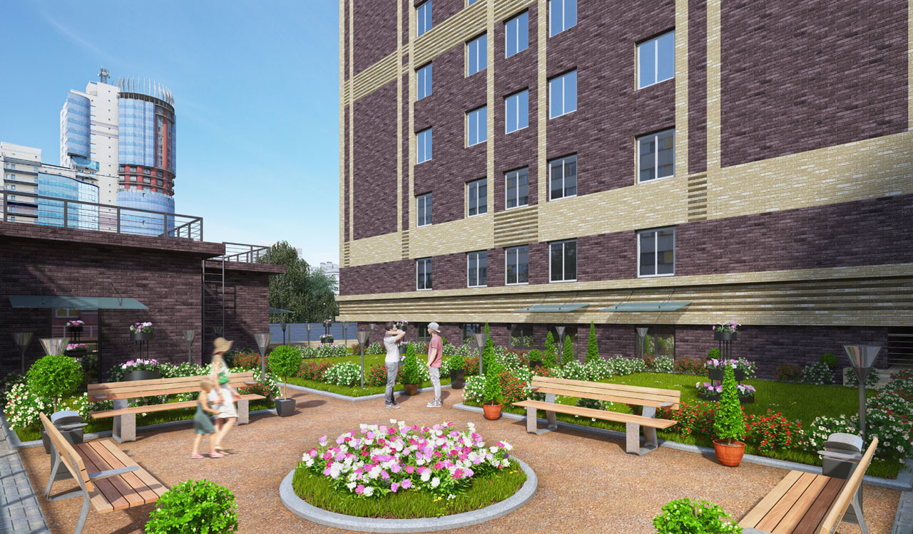 1-комнатная, 45 м² — ЖК ЖК Master на Серебристом бульваре (Мастер)