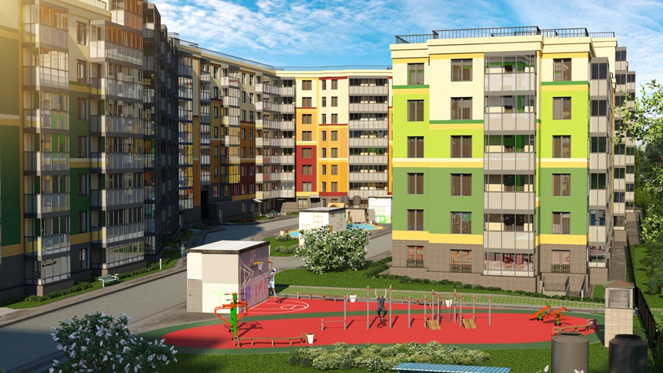 2-комнатная, 60 м² — ЖК ЖК Клёны