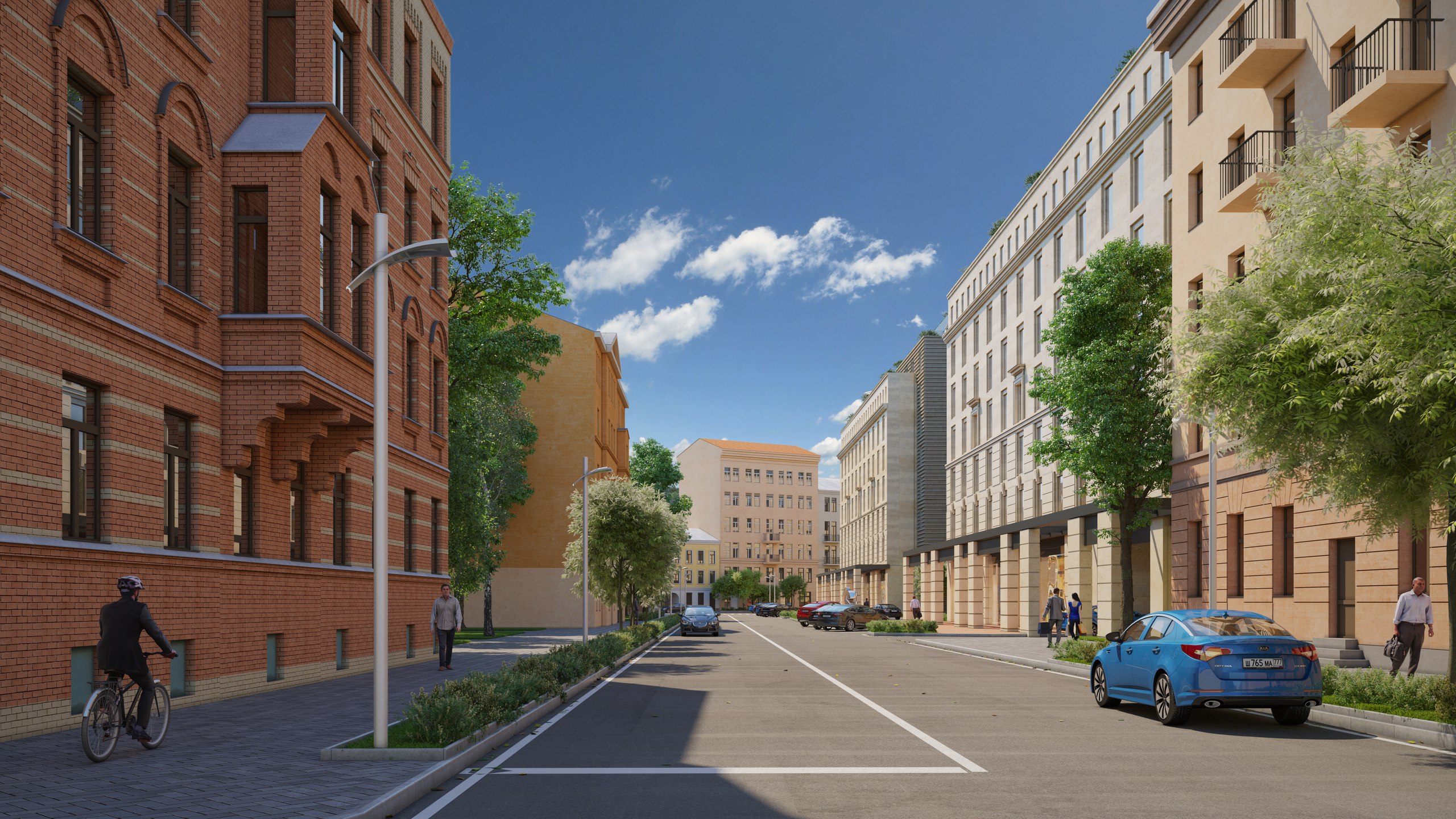 1-комнатная, 41 м² — ЖК Апарт-отель Ye's Marata (Йес Марата)