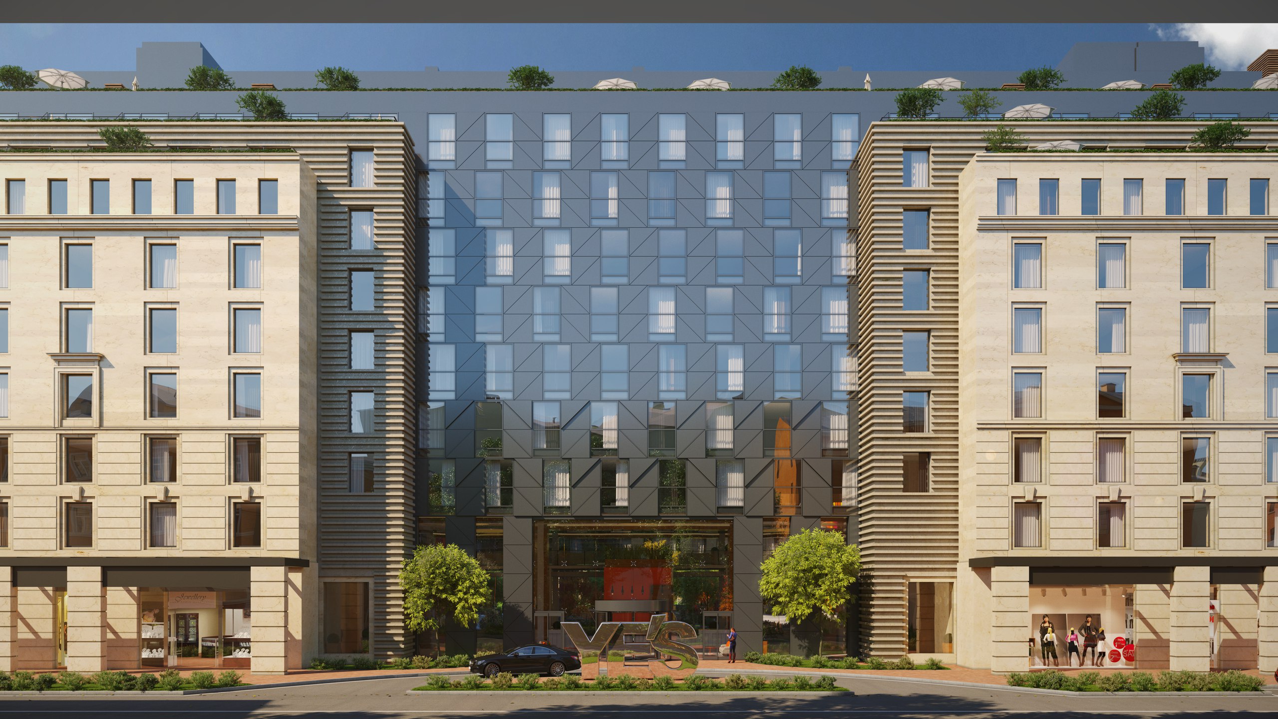 1-комнатная, 49 м² — ЖК Апарт-отель Ye's Marata (Йес Марата)