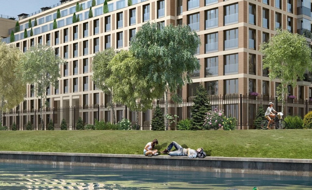 3-комнатная, 117 м² — ЖК Клубный дом Петровский квартал на воде