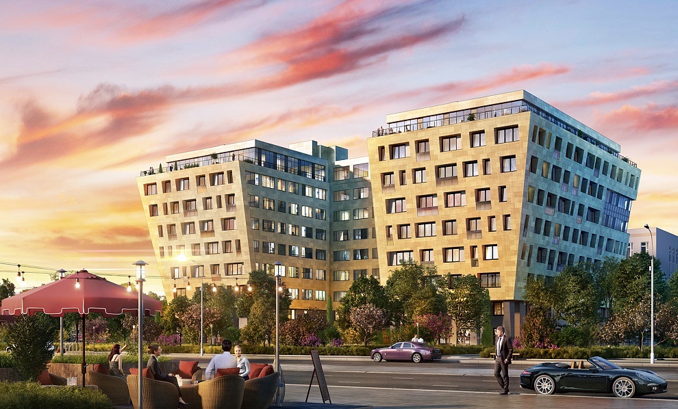 3-комнатная, 90 м² — ЖК ЖК Fusion (Фьюжн)