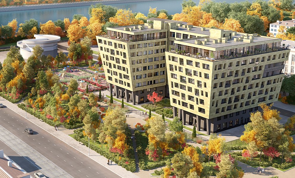 1-комнатная, 55 м² — ЖК ЖК Fusion (Фьюжн)