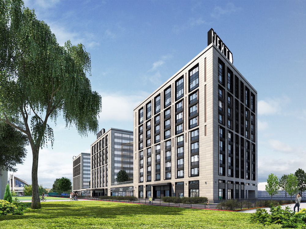 Студия, 37 м² — ЖК Апарт-отель Next (Некст)