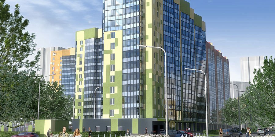 2-комнатная, 56 м² — ЖК ЖК Кирилл и Дарья
