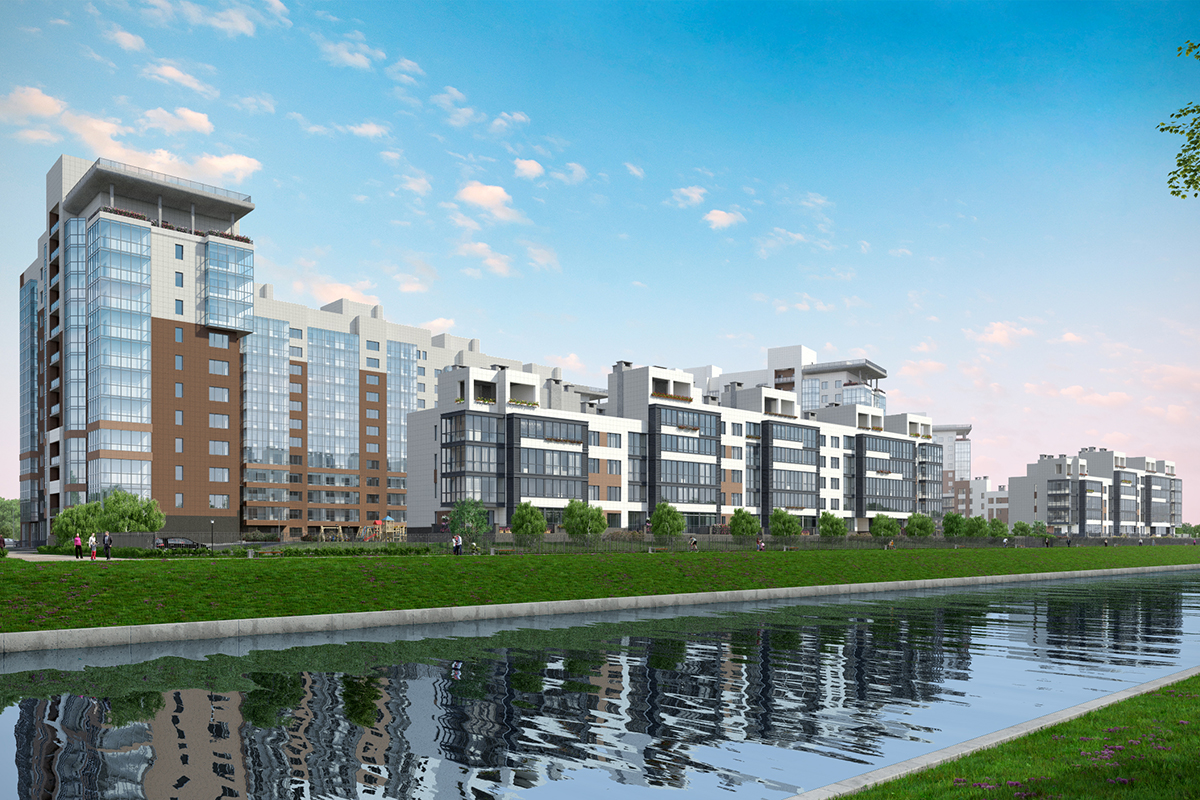 1-комнатная, 59 м² — ЖК ЖК Жемчужный берег