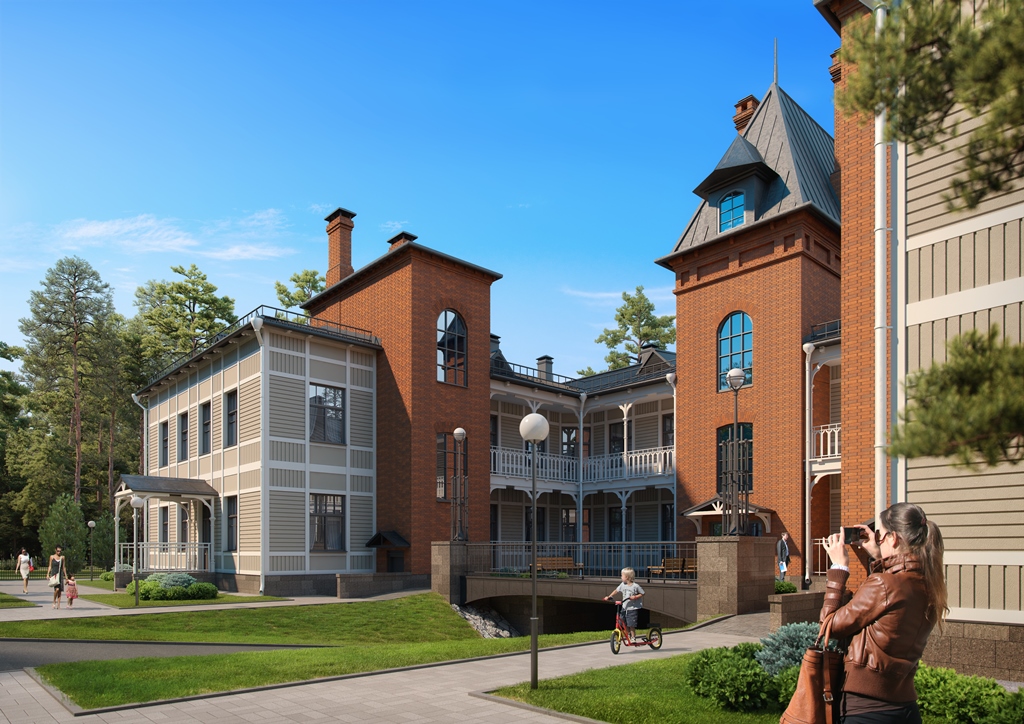 2-комнатная, 68 м² — ЖК Апарт-отель Русские сезоны