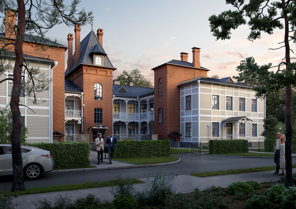 1-комнатная, 46 м² — ЖК Апарт-отель Русские сезоны