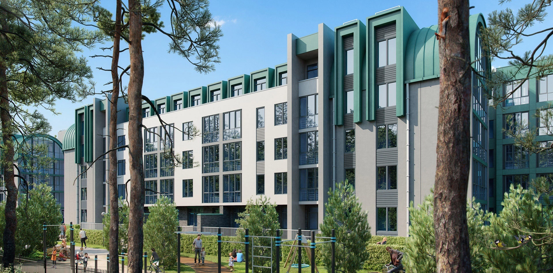 1-комнатная, 43 м² — ЖК Апарт-отель Русские сезоны