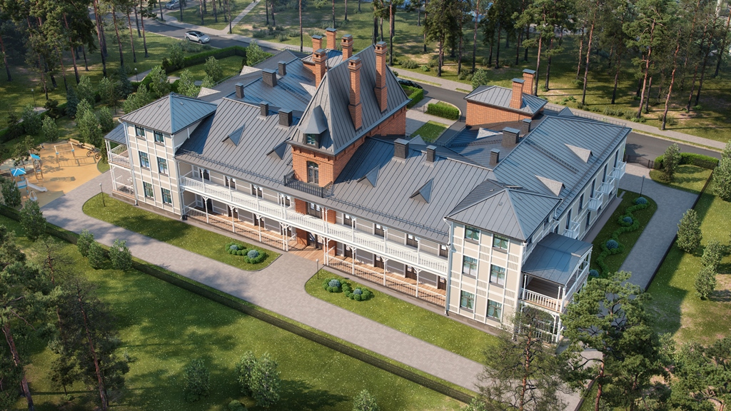1-комнатная, 49 м² — ЖК Апарт-отель Русские сезоны