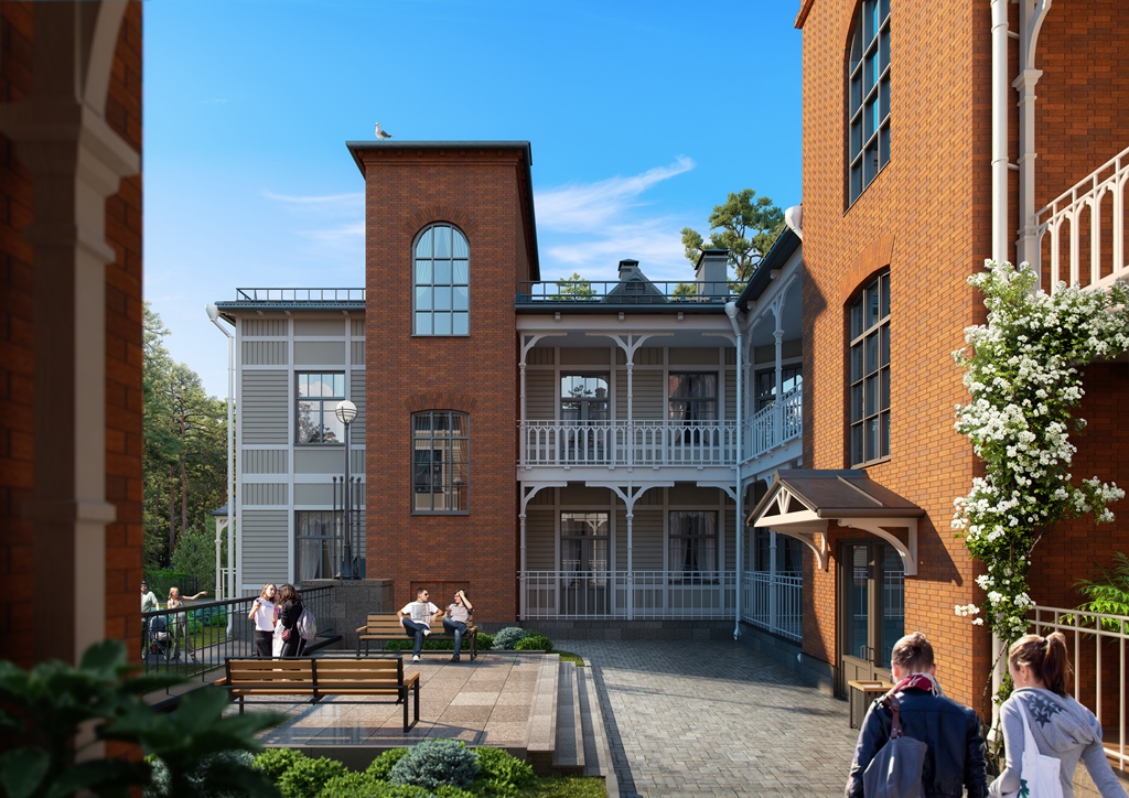 1-комнатная, 45 м² — ЖК Апарт-отель Русские сезоны