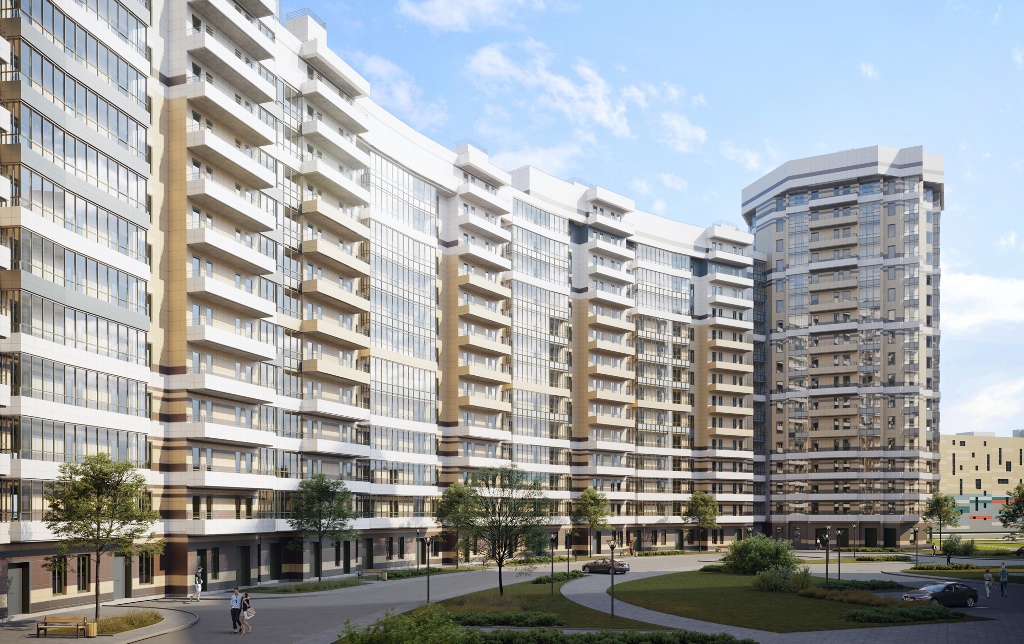 3-комнатная, 87 м² — ЖК ЖК Приморский квартал