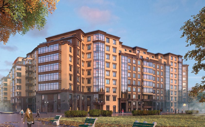1-комнатная, 87 м² — ЖК ЖК Ostrov (Остров)