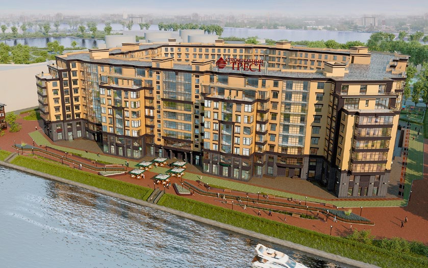 1-комнатная, 88 м² — ЖК ЖК Ostrov (Остров)