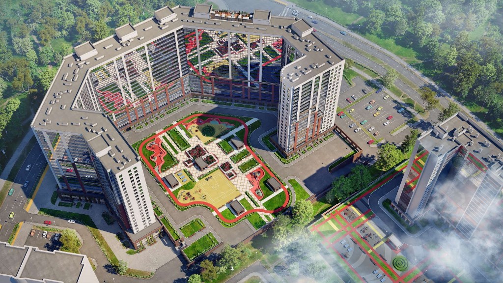 2-комнатная, 49 м² — ЖК Жилой дом Европейский парк