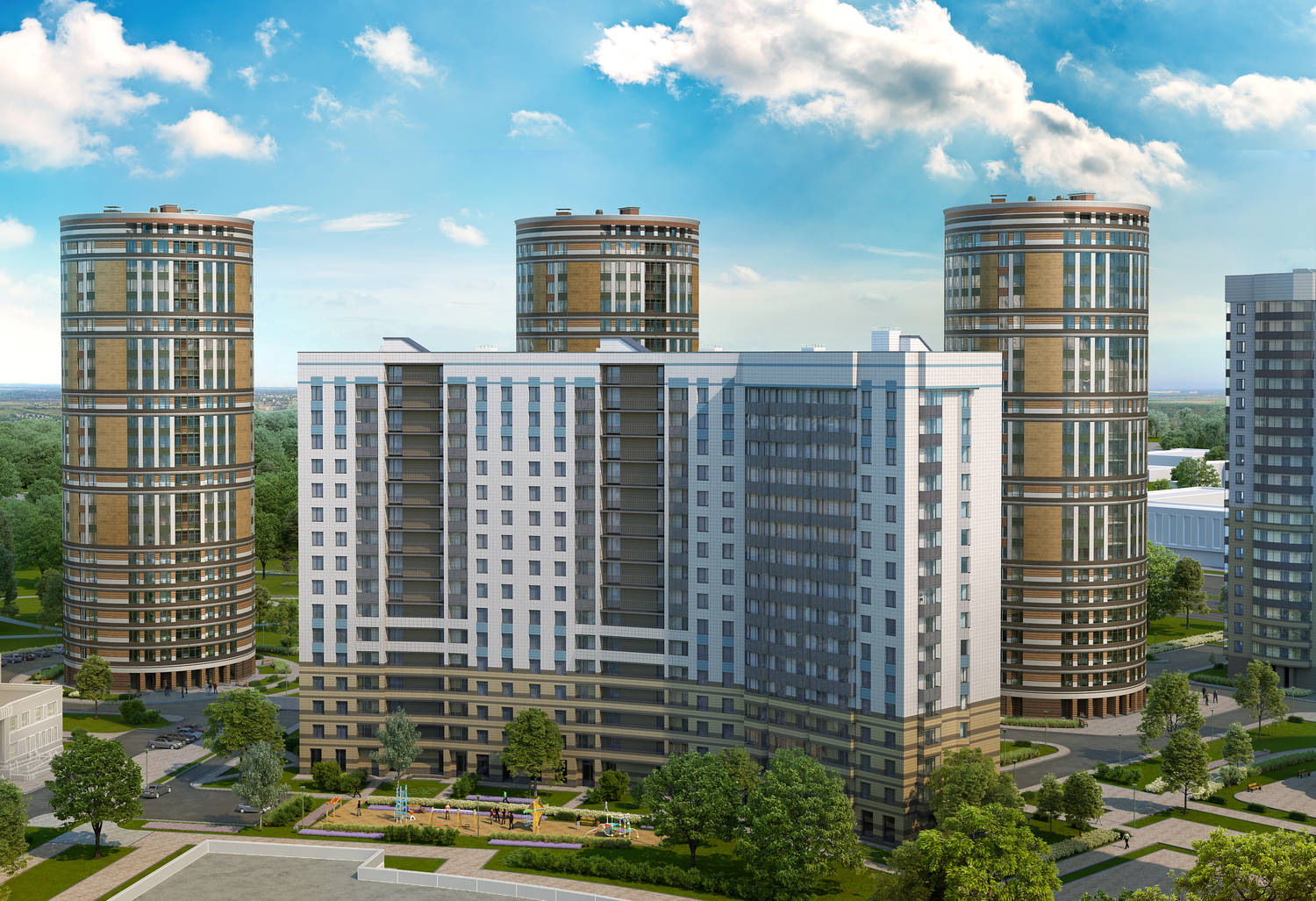 2-комнатная, 65 м² — ЖК ЖК Приморский квартал