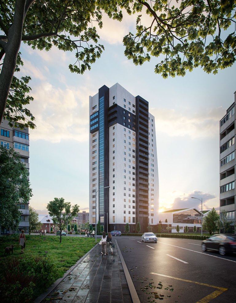 3-комнатная, 88 м² — ЖК ЖК Аист