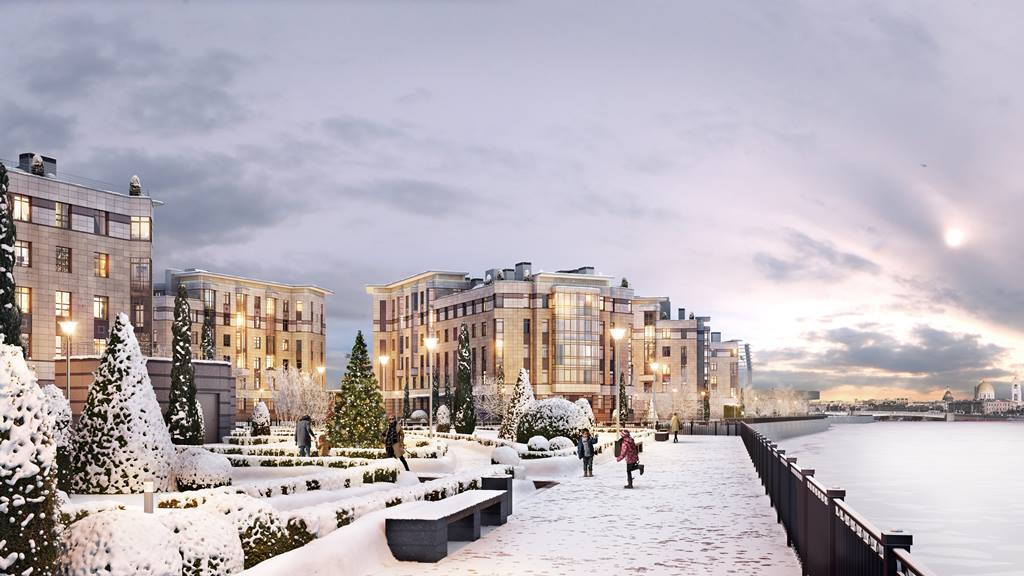 1-комнатная, 50 м² — ЖК ЖК Royal Park (Роял Парк)