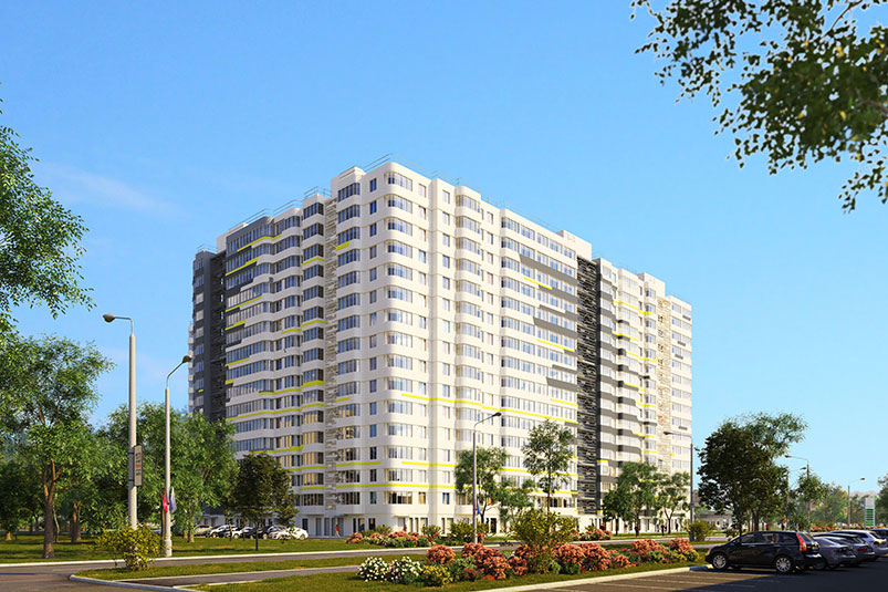 1-комнатная, 46 м² — ЖК ЖК Дом на Львовской
