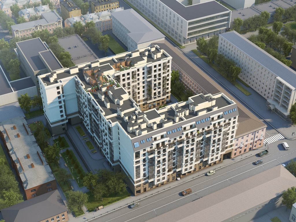 2-комнатная, 86 м² — ЖК ЖК Дом у Каретного