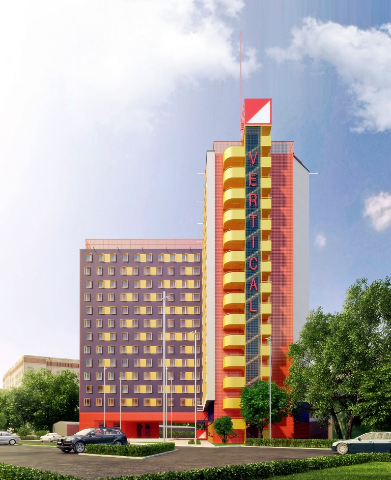 Студия, 31 м² — ЖК Апарт-отель Vertical на Лесной (Вертикаль на Лесной)