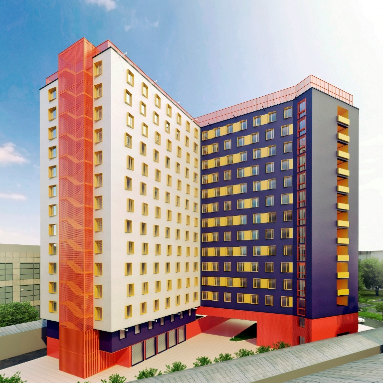 1-комнатная, 30 м² — ЖК Апарт-отель Vertical на Лесной (Вертикаль на Лесной)