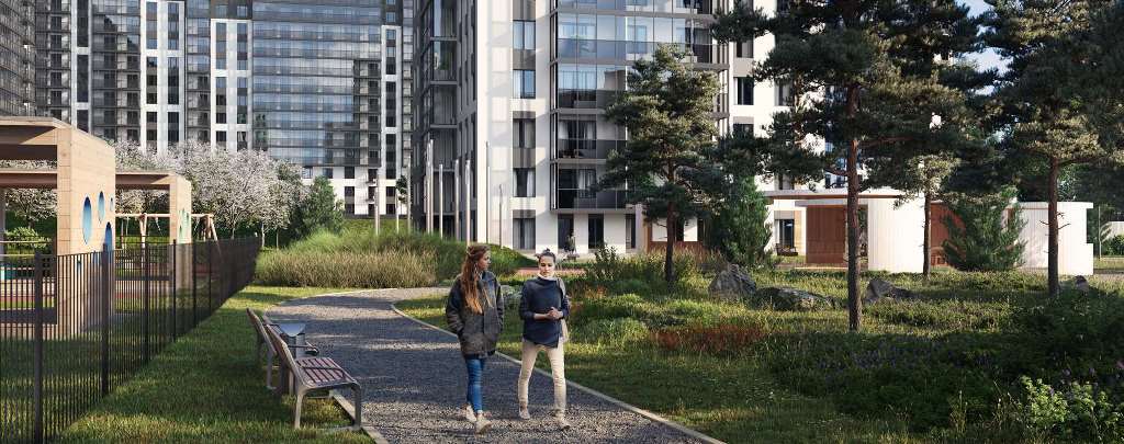 2-комнатная, 70 м² — ЖК ЖК Магнифика Резиденс (Magnifika Residence)