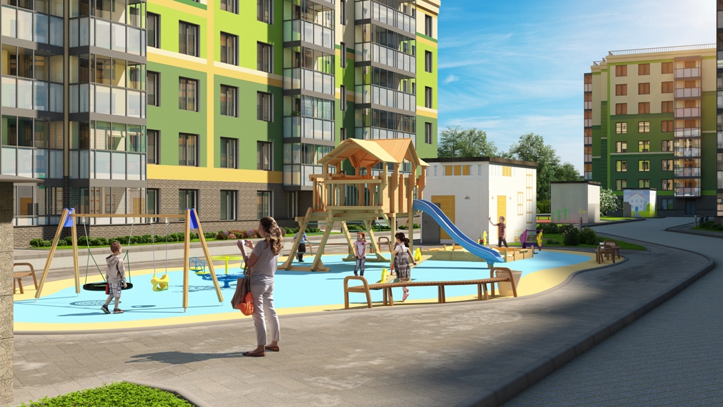 1-комнатная, 36 м² — ЖК ЖК Клёны