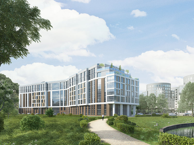 1-комнатная, 75 м² — ЖК МФК Аватар (МФК Avatar)