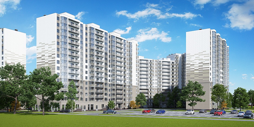 3-комнатная, 72 м² — ЖК ЖК Кудрово