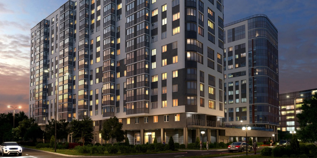 3-комнатная, 96 м² — ЖК ЖК Золотая долина