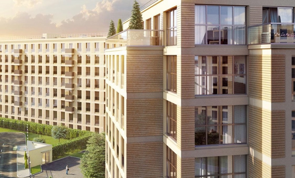 2-комнатная, 95 м² — ЖК Клубный дом Петровский квартал на воде