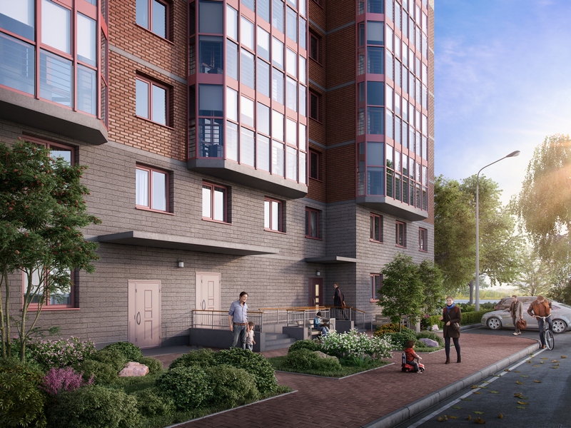 1-комнатная, 36 м² — ЖК ЖК Живи в Рыбацком