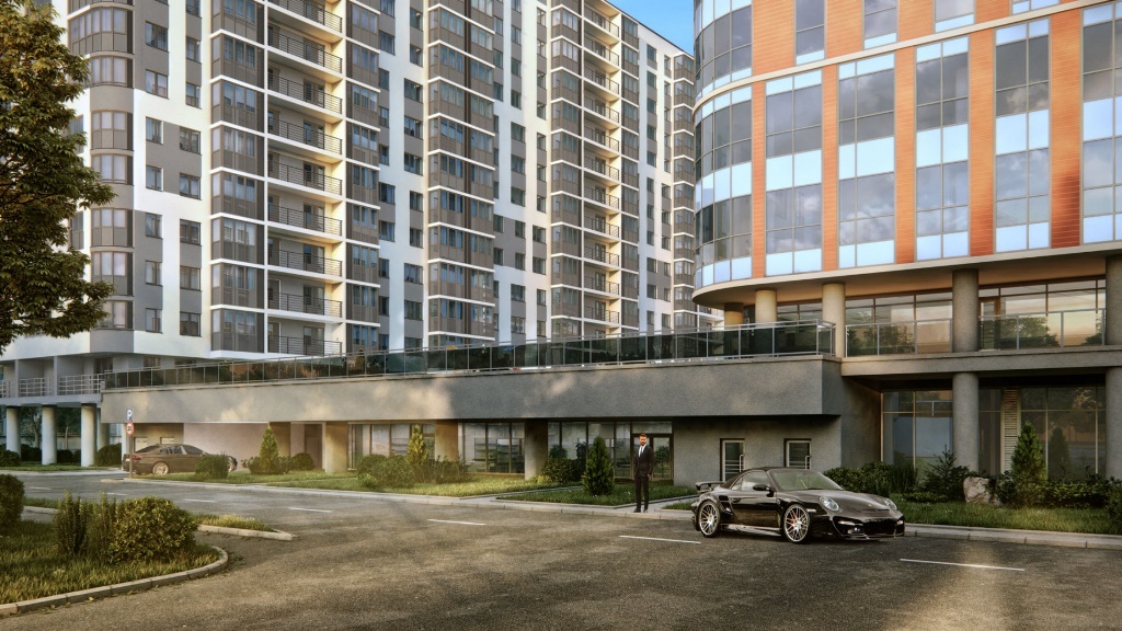 2-комнатная, 67 м² — ЖК ЖК Золотая долина