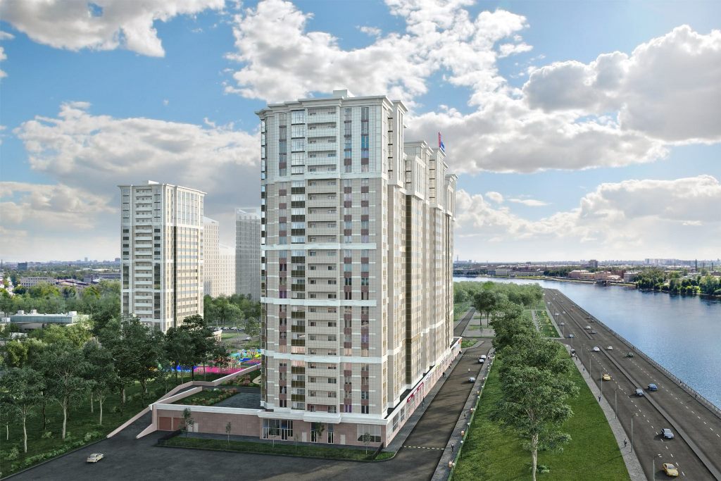 2-комнатная, 71 м² — ЖК ЖК Полис на Неве