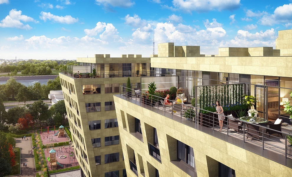 1-комнатная, 56 м² — ЖК ЖК Fusion (Фьюжн)
